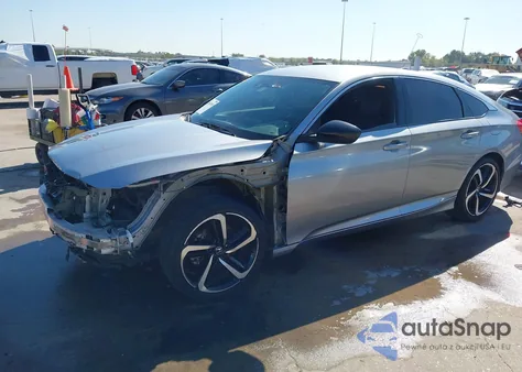 2018 Honda Accord Sport from USA, damaged, VIN 1HGCV1F31JA075101